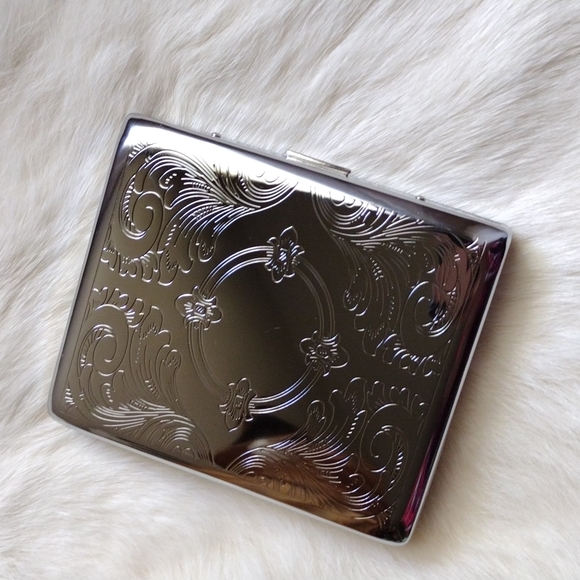 Urban Outfitters Accessories - Cigarette / card case silver